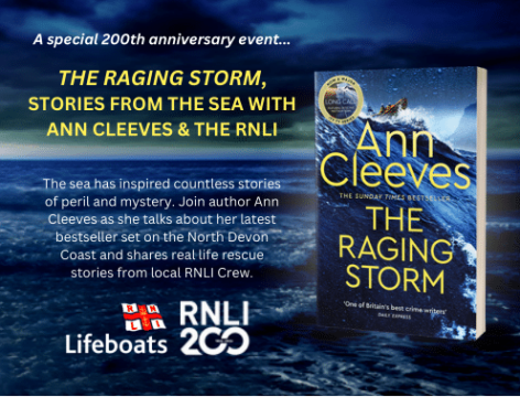 Ann Cleeves : The Raging Storm , Stories From The Sea - The Landmark ...