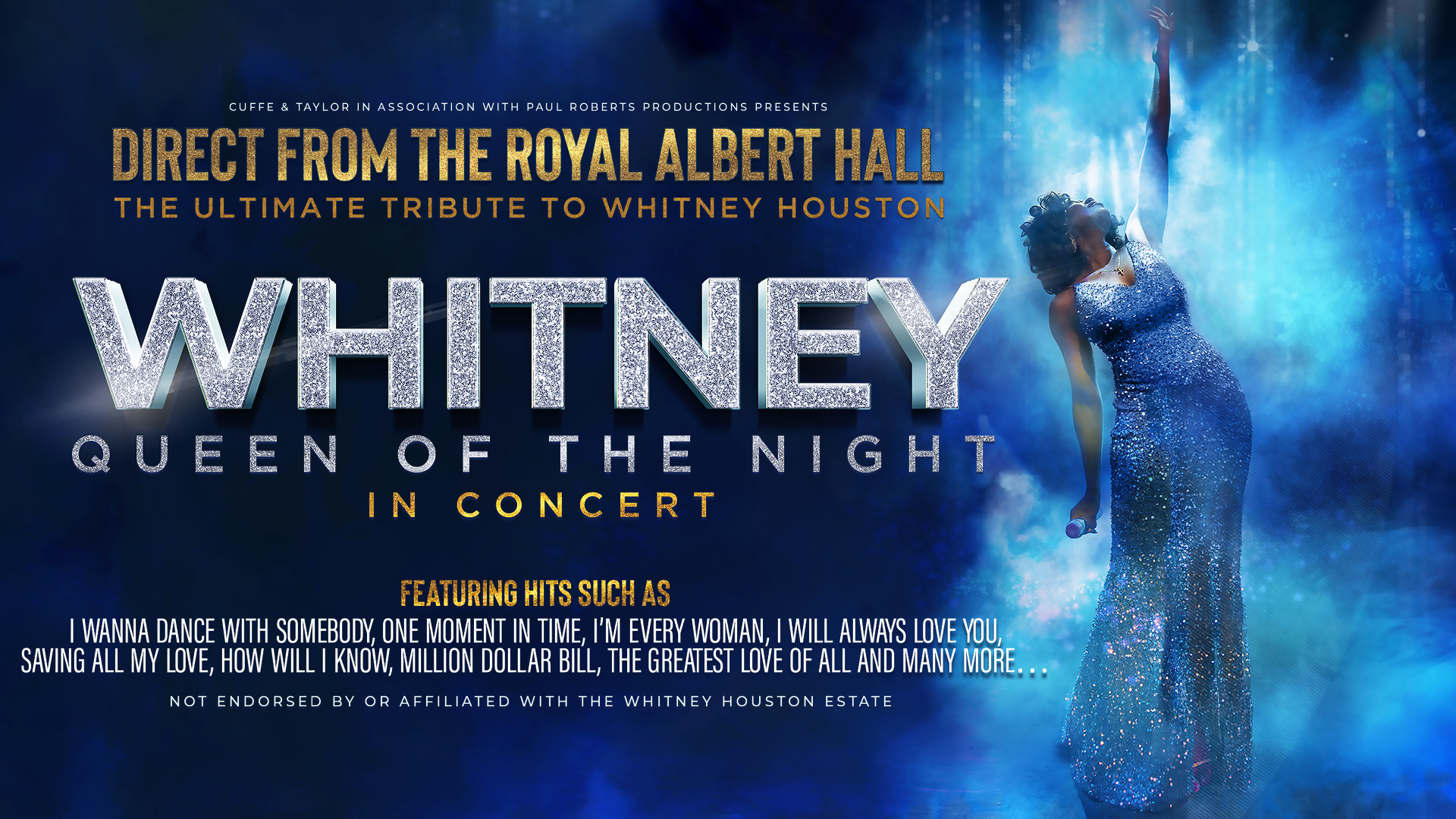 Cuffe &#038; Taylor &#038; Paul Roberts Present: Whitney &#8211; Queen of the Night